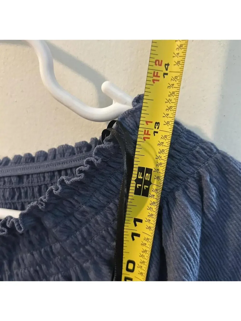 H&M Divided blue long sleeve top. Size S #feminine #summer